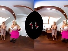 Boobmania Starring Krystal Swift And Angel Wicky - Busty Lesbian Blondes