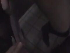 Amateur lesbian couple have sex in public