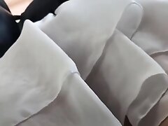 Upskirt - (3mins) Slutty MILF got dirty ass but still sexy!