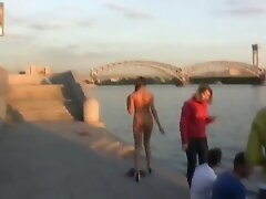 Nude in public 4