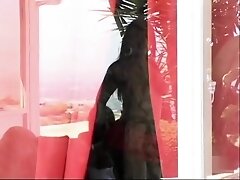 Crazy pornstars Osa Lovely and Aryana Starr in exotic black and ebony, outdoor sex clip