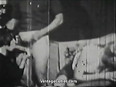 School Girls get a Hardcore Group Sex Lesson (1950s Vintage)