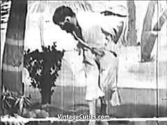 Beautiful Girl gets Fucked at the Beach (1930s Vintage)