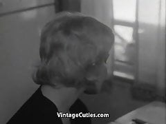 Pretty Girls Have Naked Gaming in Bed (1960s Vintage)