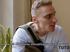 TUTOR4K. Sex with the tutor is more interesting for the man than physics