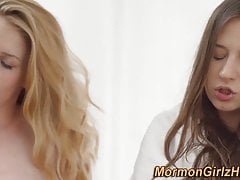 Mormon lesbians eat out