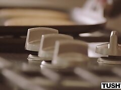 TUSHY teen 18+ Lives Out Her Anal Dream And Cheats With Her BFs Roommate