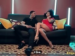 Fat bone loving Selva Lapiedra spreads her legs for a tough and wet anal invasion!