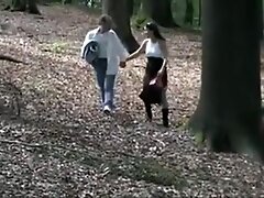 German - fucking in the woods