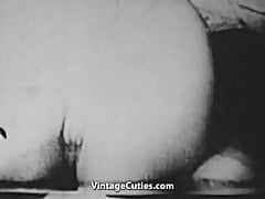 Sexy Couple Has Steamy Fucking (1930s Vintage)