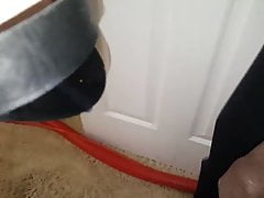 quick release on black heels