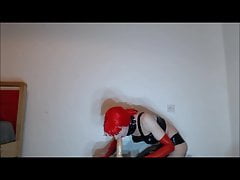 cd latex dildo suck and fuck pt