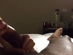 interracial handjob