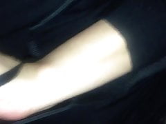 Anal con calze