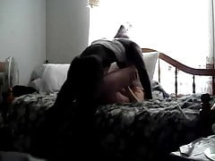 Amateur interracial college fuck