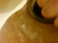 glass mason jar men anal