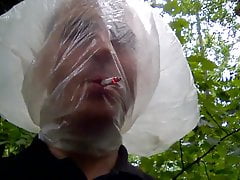 Rebreath Bagged Smoking Fetish