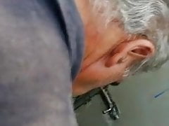 Amateur Suck in Bathroom