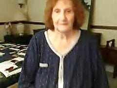 Granny flash boobies2