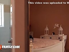 Naughty Fucks Huge Stepdads Cock After Riding Dildos With Clarke Kent, Cecelia Taylor And Rough Sex