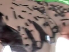 Horny Aurora Snow Is Seduced By Few Black Dudes