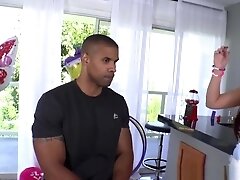 Dicksucking Domina Pegging Her Black Sub