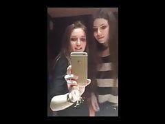 Amateur Russian lesbian hot kiss