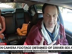 Scarlett Mae fucks her rideshare driver and its caught on a - BangFakeNews