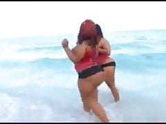 Bbws at the beach